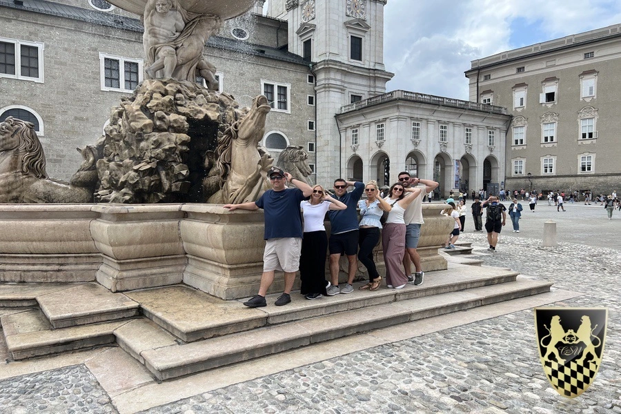 A beautiful view of Salzburg, Austria during a day trip from Munich.