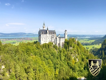 A stunning view of a fairytale castle along Germany's Romantic Road.